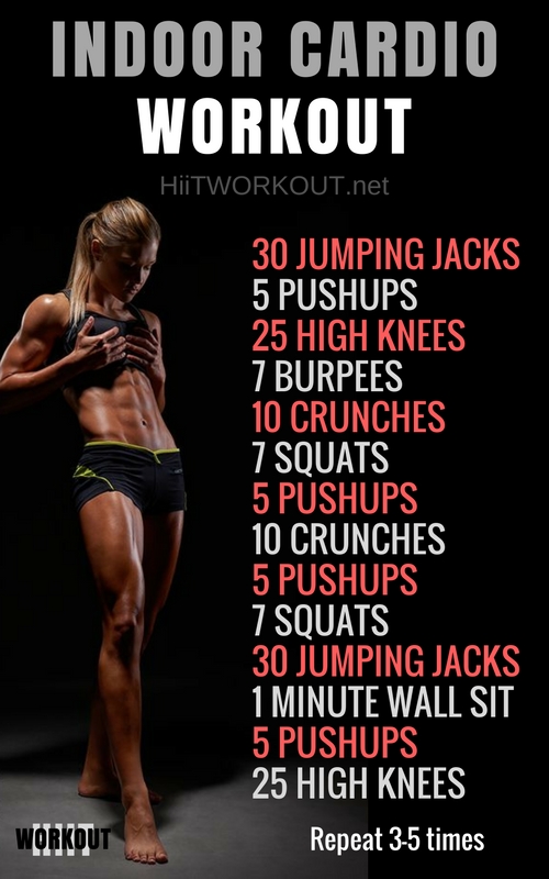 30 Minute Home Cardio Workout with No Equipment