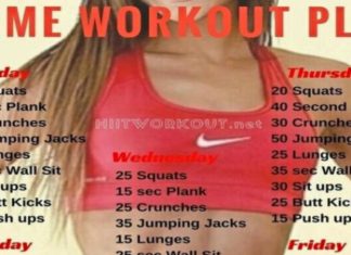 10 Week Workout Plan for Beginners at Home