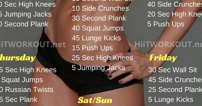 Hiit workout