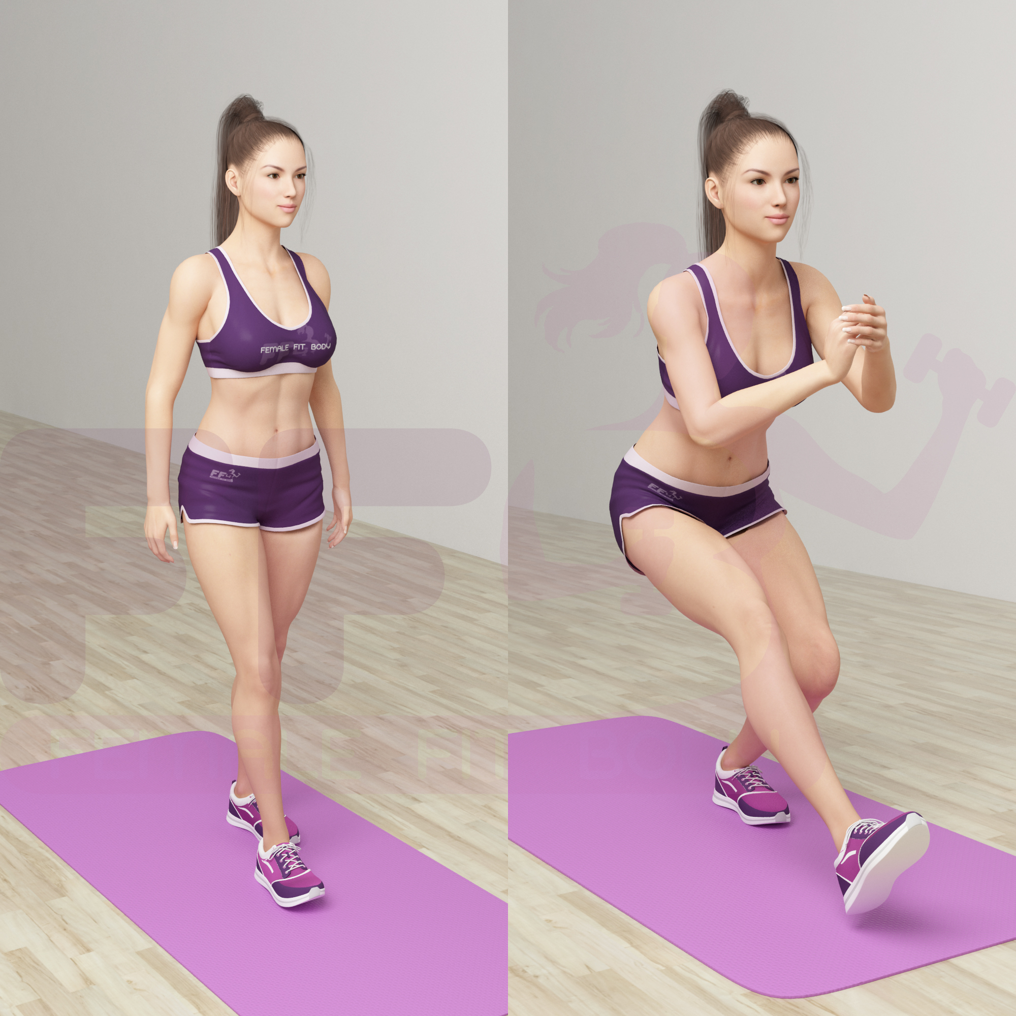 12 Exercises to Tighten Your Butt and Legs in 4 Weeks