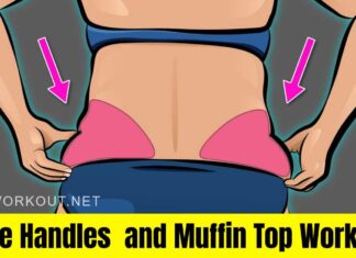 Love Handles Exercises and Muffin Top Workout for Women