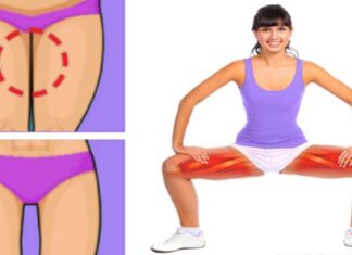 10-Minute Thigh Gap Workout - Say goodbye To Thigh Fat