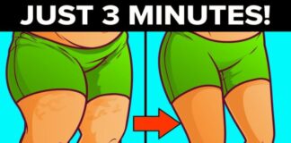3-Minute Before Bed Workout To Lose Leg Fat in 5 Days