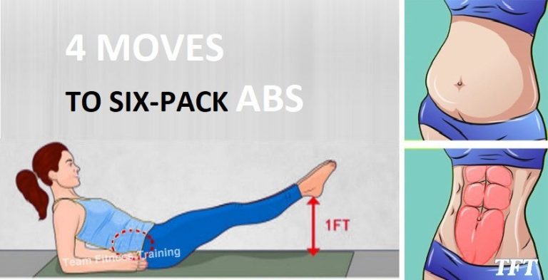 4 Simple But Very Effective Exercises To Get Stunning Abs In 8 Minutes