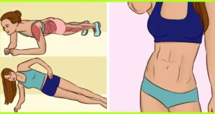Plank Exercise for Toning Waist, Legs, and Butt