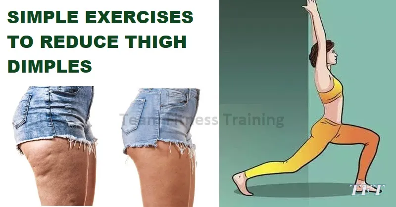 Simple exercises to reduce thigh dimples