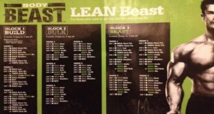 Body Beast Lean Schedule