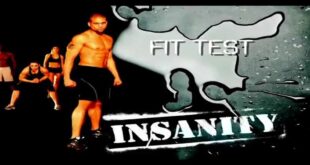 Insanity Fit Test Exercises and Sheet - HIIT Workout