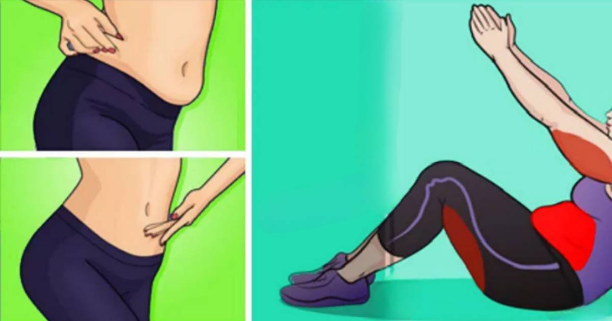 10 minute abs workout to get flat belly at home