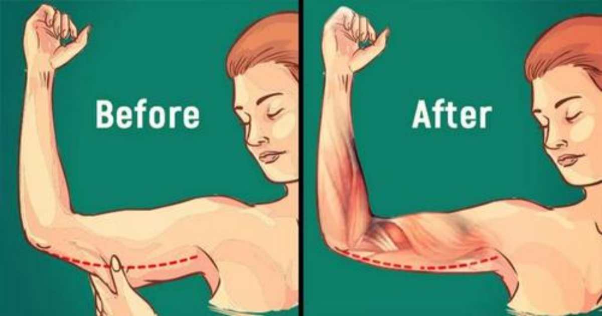 6 Best Arm Fat Exercises To Tone Flabby Arms Quickly