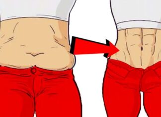 4 exercises to do at home in 10 minutes to burn all abdominal fat in 4 weeks