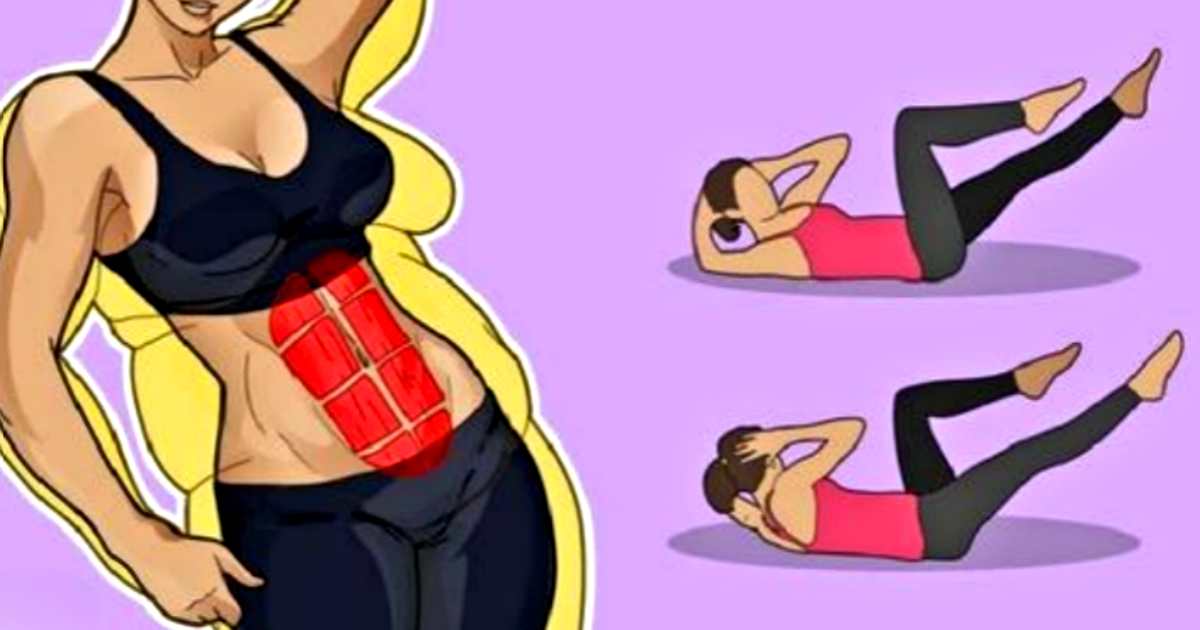 5 Minute Abs Workout That Can Help You Get Flatter Belly