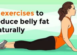 6 exercises to reduce belly fat naturally at home