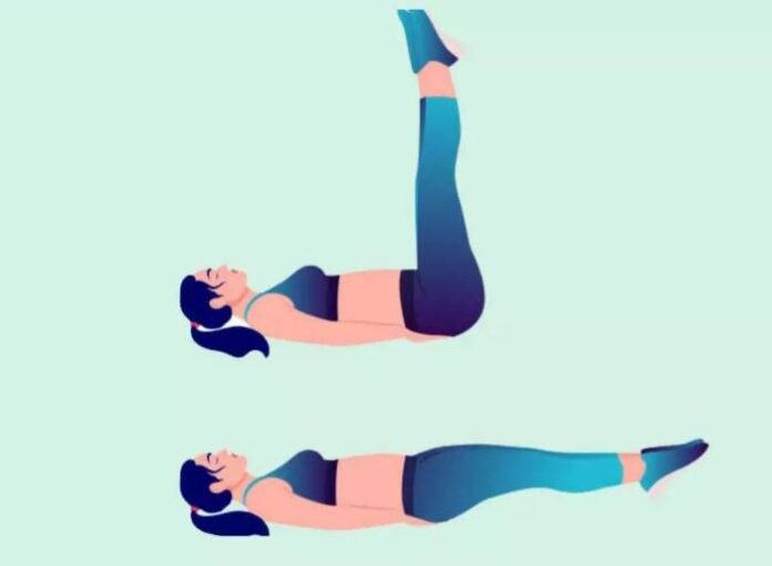 L-sit exercise to shed belly fat and tone your abs